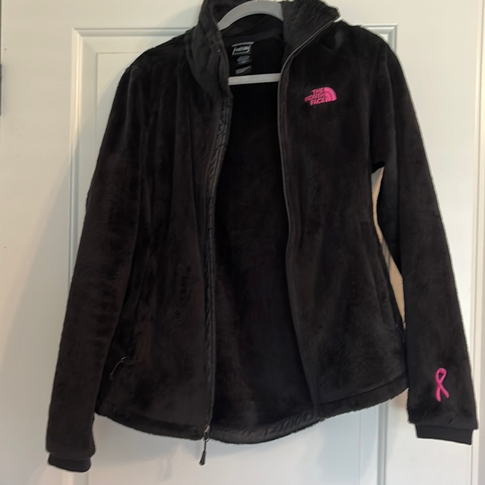 North Face Fleece Jacket / Breast Cancer